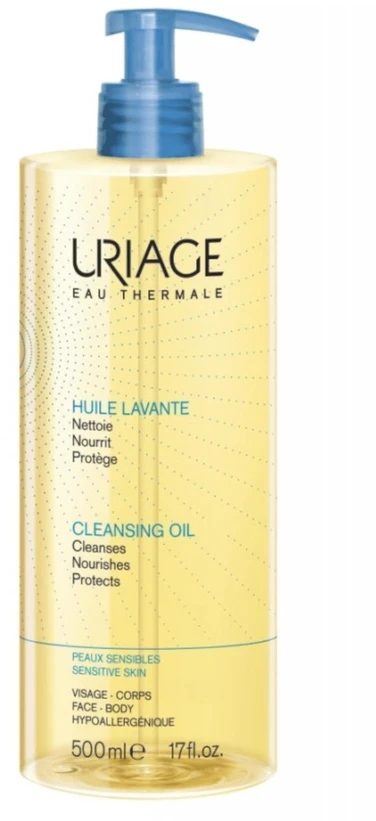 Uriage Cleansing Oil dušo aliejus moterims, 500 ml