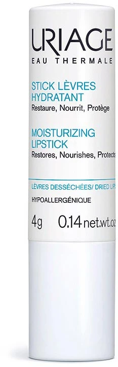 Lūpų pieštukas Uriage Eau Thermale Moisturizing Lipstick, 4 g
