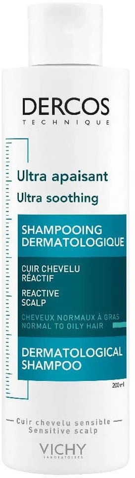 L'Oreal "Vichy Dercos Ultra Smoothing Šampūnas" glotninantis šampūnas 200ml