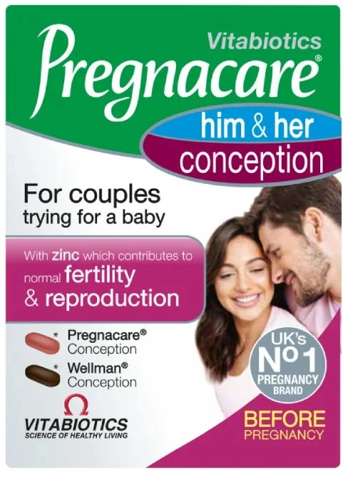 VITABIOTICS_Pregnacare prieš pastojimą maisto papildas moterims prieš pastojimą 30 tablečių