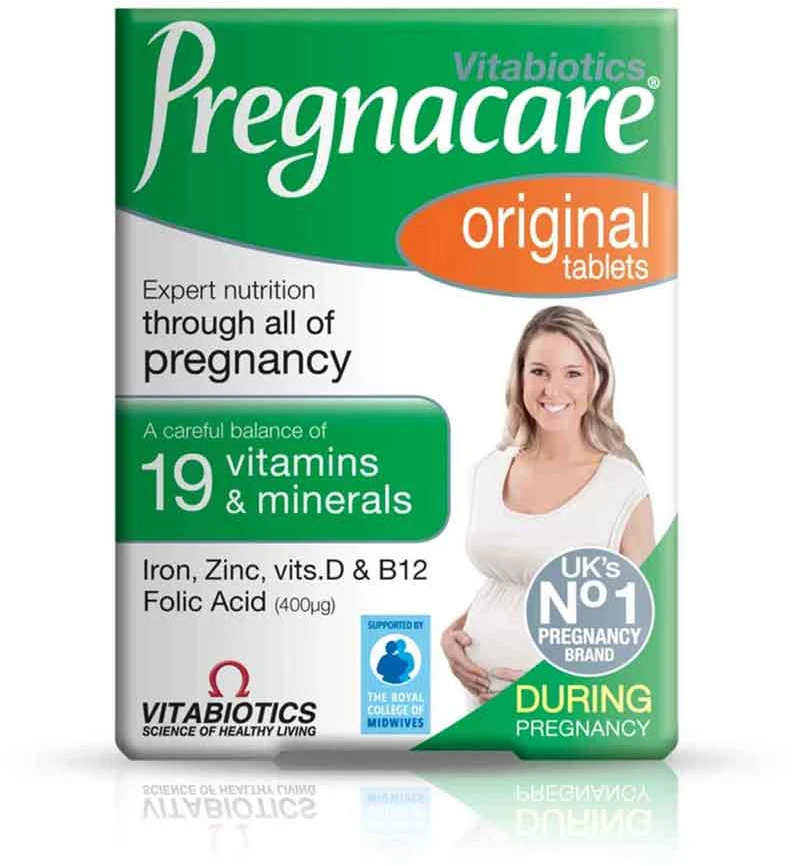 Vitabiotics Pregnacare Original maisto papildas nėščiosioms 30 tablečių