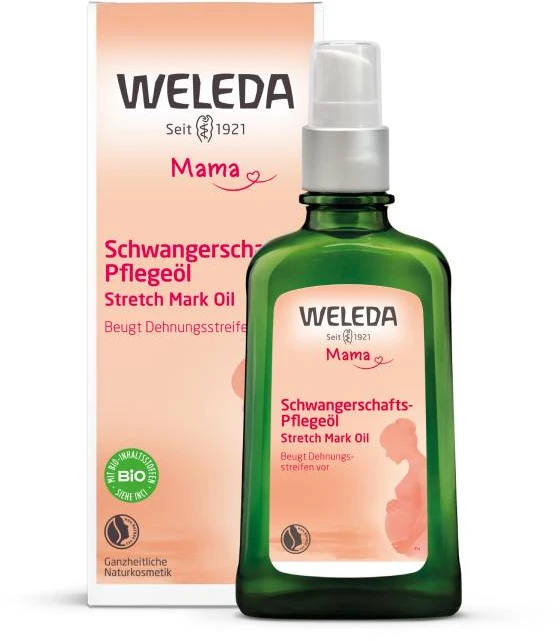 Weleda nėščiųjų odos priežiūros aliejus, 100 ml