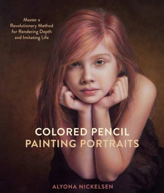 KNYGA Alyona Nickelsen Colored Pieštukas Painting Portraits