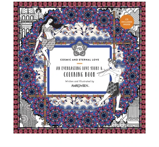 KNYGA Amrita Sen Cosmic and Eternal Love Coloring Book