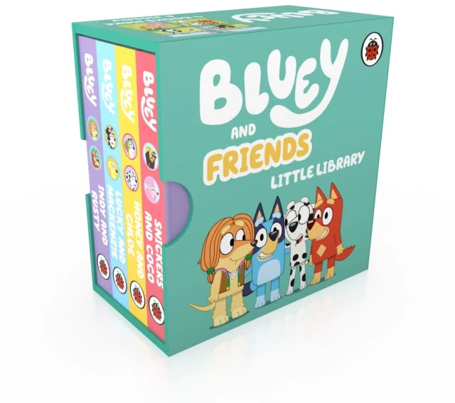 KNYGA Bluey: Bluey and Friends Little Library