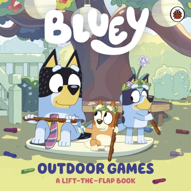 KNYGA Bluey: Outdoor Games: A Lift-the-Flap Book