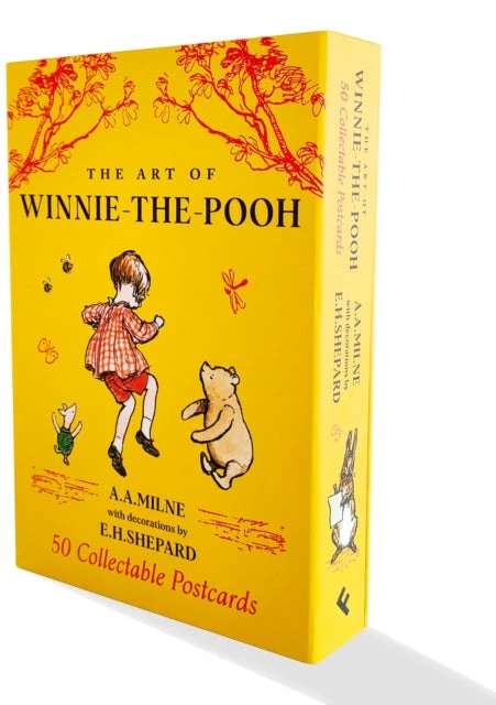 KNYGA Disney Postcard book or pack Art of Winnie-the-Pooh: 50 Collectable Postcards