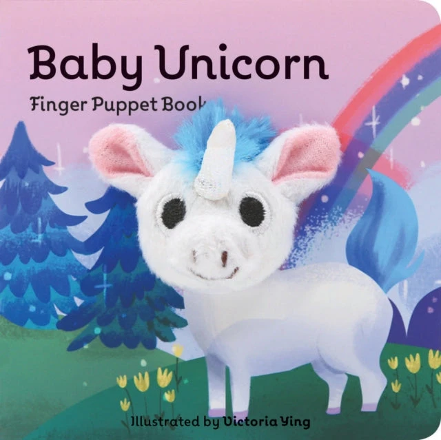 KNYGA Bookshop Baby Unicorn: Finger Puppet Book