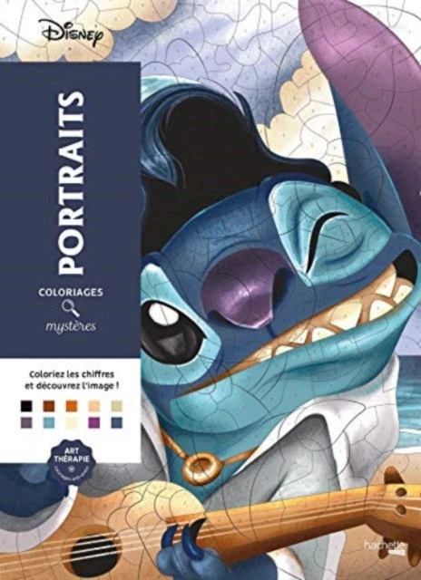 KNYGA Christophe Alexis Perez Coloriages mysteres Disney - Portraits