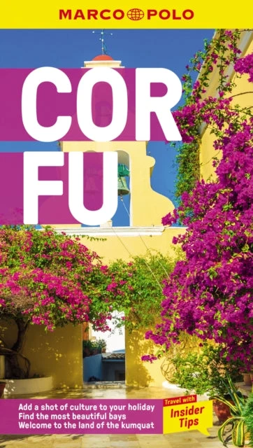 KNYGA Bookshop Corfu Marco Polo Pocket Travel Guide - with pull out map