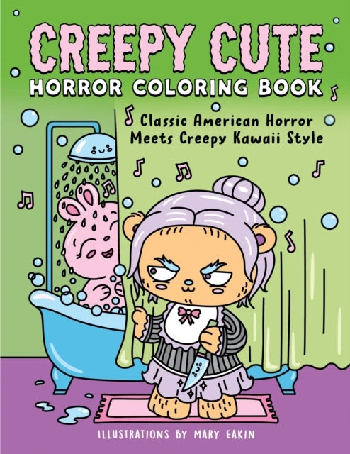 KNYGA Bookshop Creepy Cute Horror Coloring Book