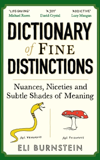 KNYGA Eli Burnstein Burnstein Eli Dictionary of Fine Distinctions: Nuances, Niceties and Subtle Shades of Meaning
