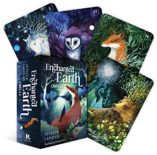 Rockpool Enchanted Earth Oracle – orakulo kortos (36 kortos) savęs pažinimui
