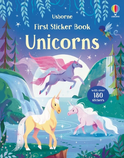 KNYGA Bookshop First Sticker Book Unicorns