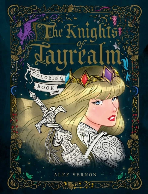 KNYGA Bookshop Knights of Tayrealm Coloring Book