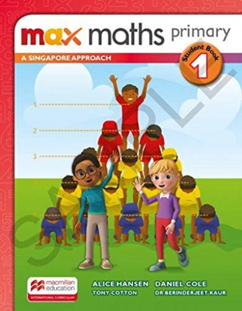 KNYGA Bookshop Max Maths Primary A Singapore Approach Grade 1 Student Book