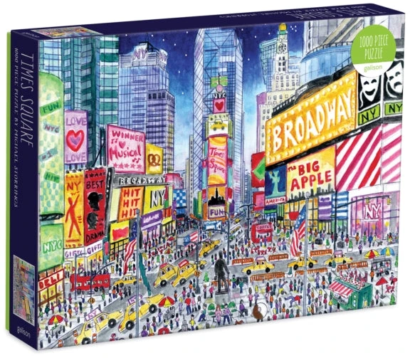 Bookshop Knygynas Michael Storrings dėlionė Times Square, 1000 detalių
