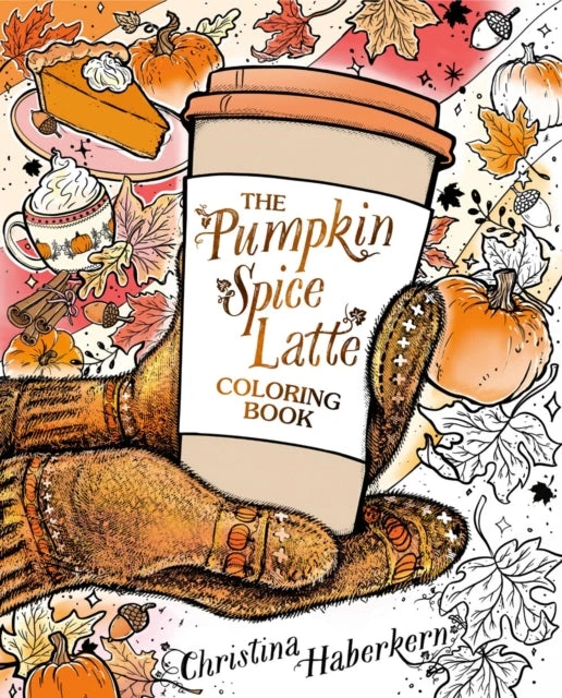 KNYGA Bookshop Pumpkin Spice Latte Coloring Book