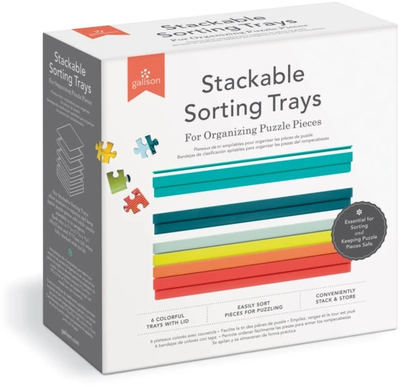KNYGA Bookshop Puzzle Sorting Tray Set