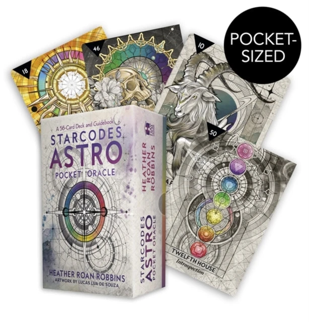 Hay House Oracle Kortos - Starcodes Astro Kišeninis Oracle 56 Kortų Kompaktiška Dėžutė 10x7.2x4 cm