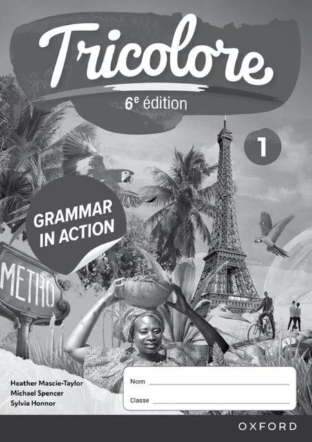 KNYGA Bookshop Tricolore 6e edition: Grammar in Action Workbook 1 (pack of 8)