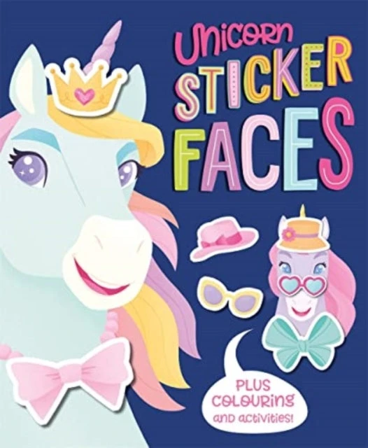 KNYGA Bookshop Unicorn Sticker Faces