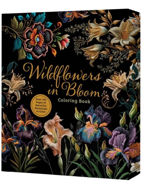 KNYGA Bookshop Wildflowers in Bloom Coloring Book
