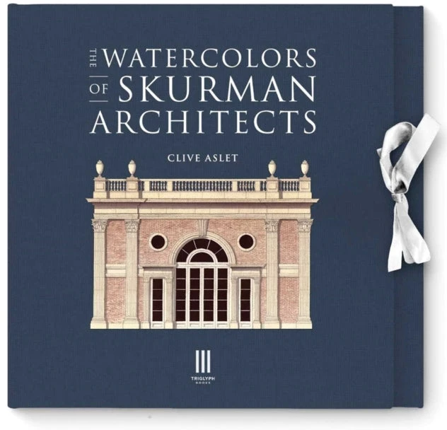 KNYGA Clive Aslet Watercolors of Skurman Architects