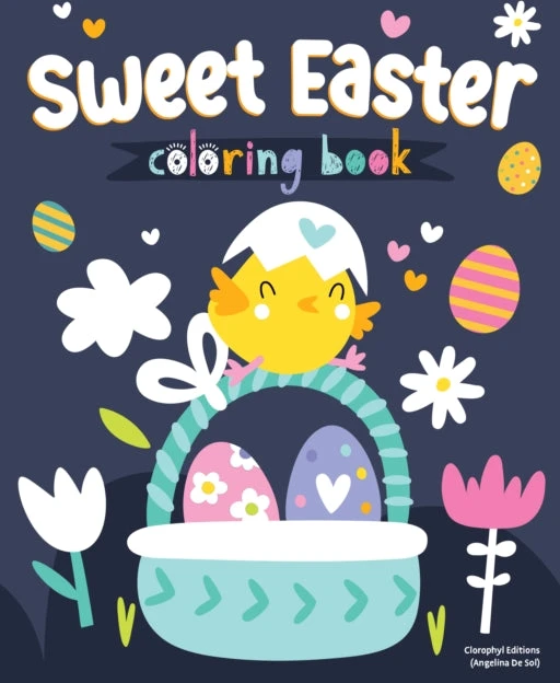 KNYGA Clorophyl Editions Sweet Easter Coloring Book