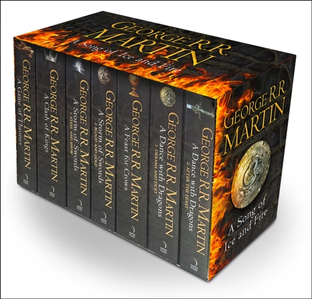 KNYGA George R. R. Martin Martin, George R.R. Game of Thrones: The Story Continues: The Complete Boxset of All 7 Books