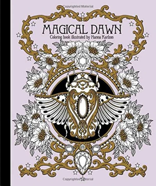 KNYGA Hanna Karlzon Magical Dawn Coloring Book
