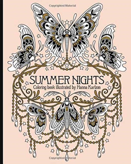 KNYGA Hanna Karlzon Summer Nights Coloring Book