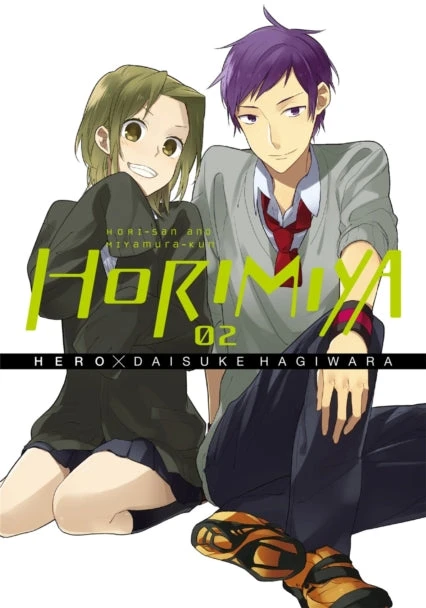 KNYGA Hero Manga Author HERO, Daisuke Hagiwara Horimiya, Vol. 2