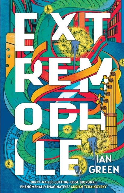 KNYGA Ian Green Ian Žalias Extremophile, SHORTLISTED FOR THE ARTHUR C. CLARKE AWARD 2025