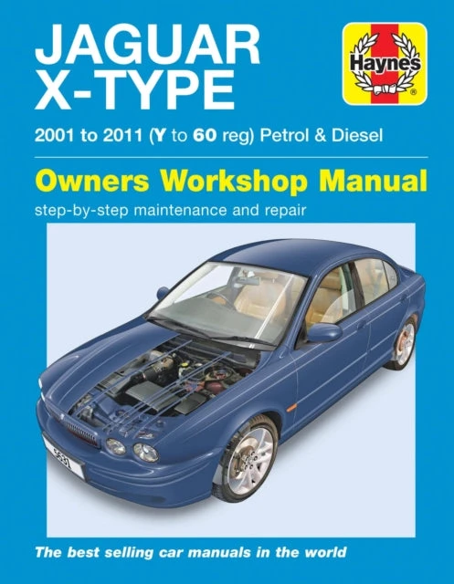KNYGA Jaguar X Type Petrol &amp; Diesel (01 - 11) Haynes Repair Manual