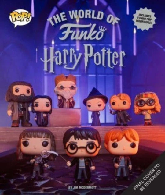Dėlionė Insight Editions Haris Poteris: Funko Pop pasaulis – iliustruota knyga su minifigūrėle