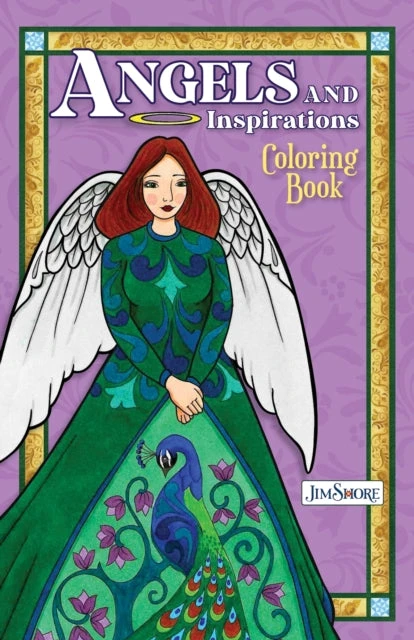 KNYGA Jim Shore Angels and Inspirations Coloring Book