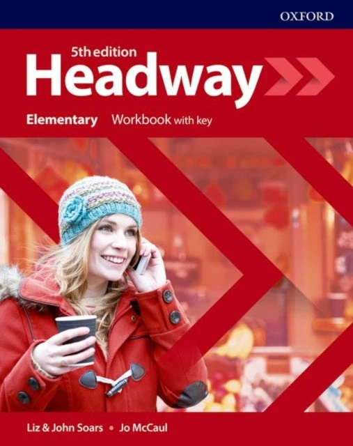 KNYGA Jo Mccaul Headway: Pradinis puslapis: pratybų sąsiuvinis su raktu