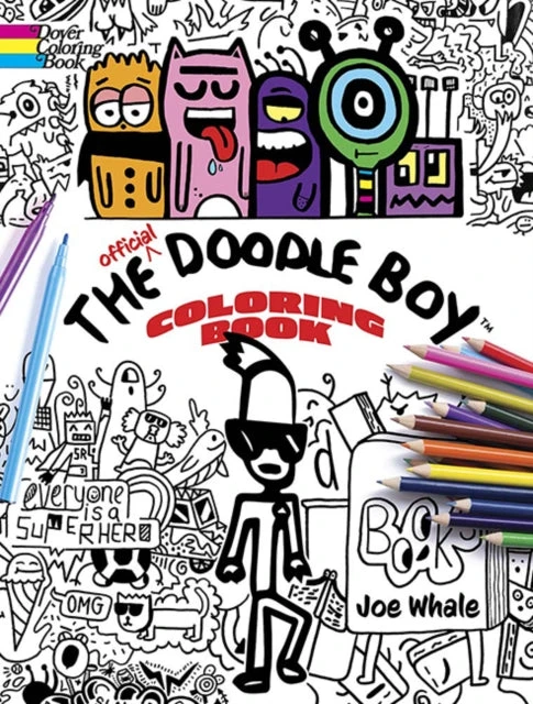KNYGA Joe Whale The Official Doodle Boy™ Coloring Book
