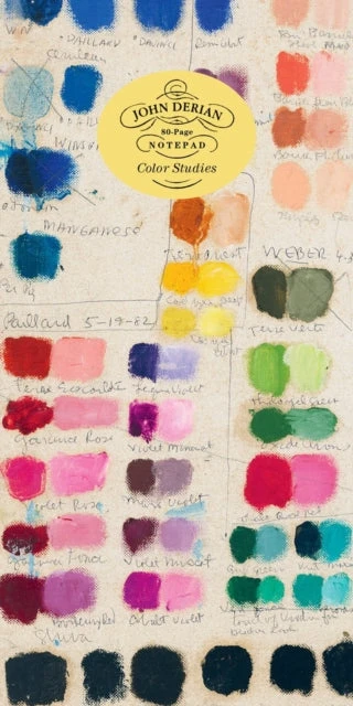 KNYGA John Derian Paper Goods: Color Studies 80-Page Notepad