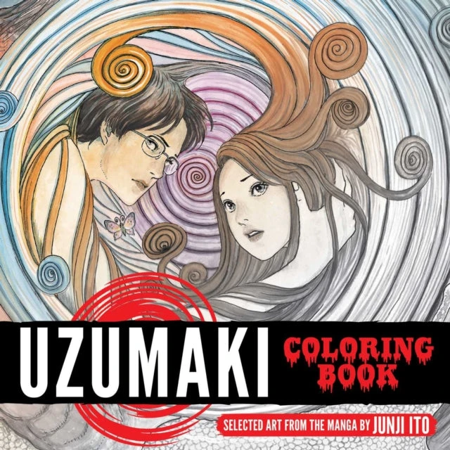 KNYGA Junji Ito Uzumaki Coloring Book