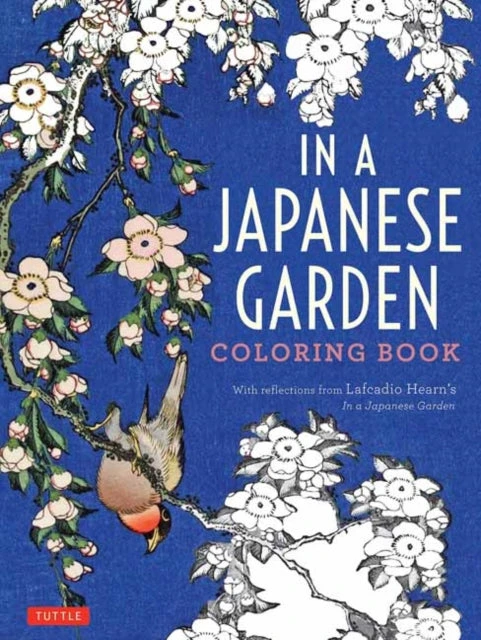 KNYGA Lafcadio Hearn In a Japanese Garden Coloring Book