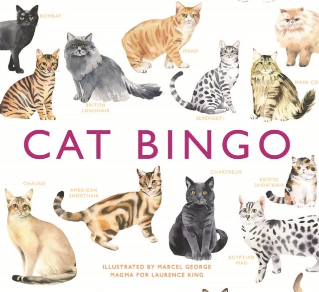 Marcel George Laurence King Publishing Cat Bingo