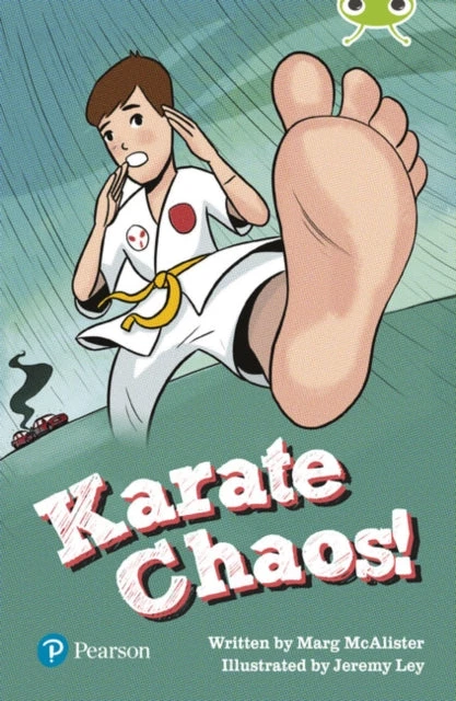 KNYGA Margaret Mcallister Bug Club Independent Fiction Year Two Lime Plus a Karate Chaos