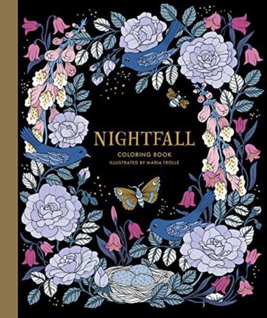 KNYGA Maria Trolle Nightfall Coloring Book