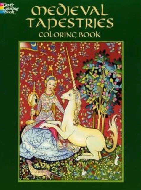 KNYGA Marty Noble Medieval Tapestries Coloring Book