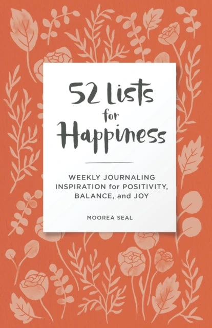 KNYGA Moorea Seal 52 Lists for Happiness Floral Pattern