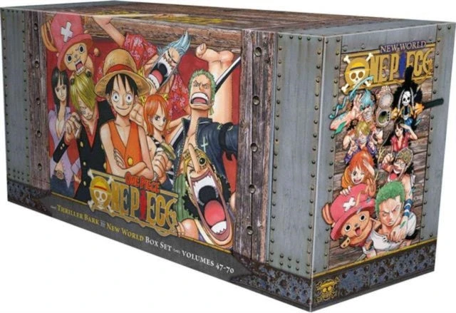 KNYGA Eiichiro Oda Oda Eiichiro One Piece Box Set 3: Thriller Bark to New World: Volumes 47-70 with Premium