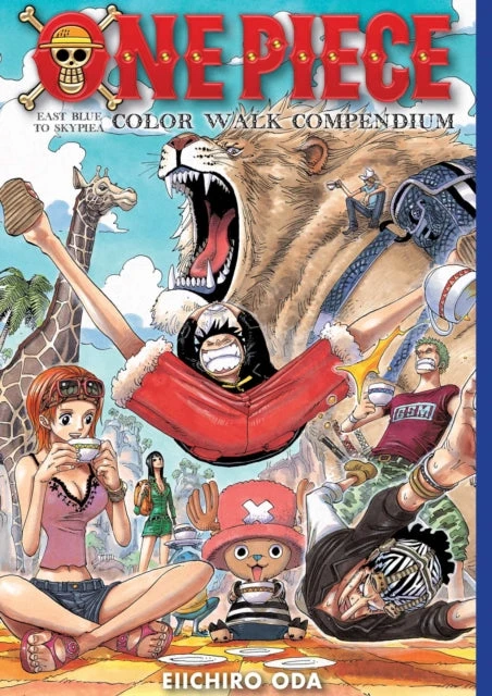 KNYGA One Piece Color Walk Compendium: East Mėlyna to Skypiea