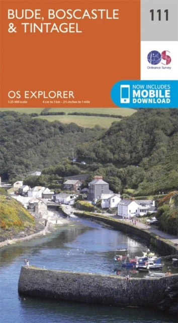 KNYGA Ordnance Survey Bude, Boscastle and Tintagel